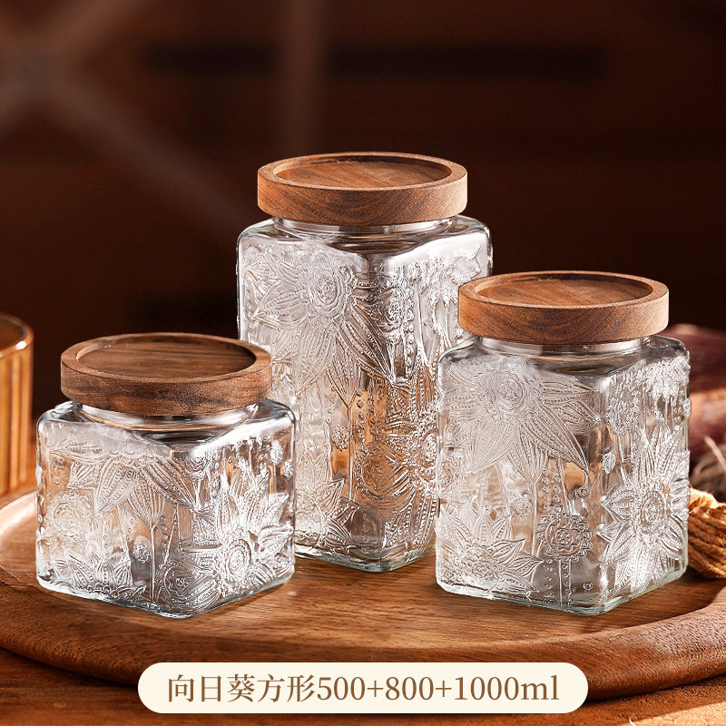 Sunflower 3-piece set-square large+medium+small