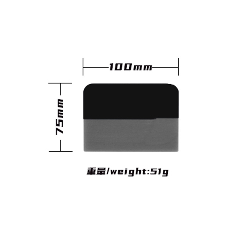 Herramienta de adhesión de película de automóvil invisible raspador de ropa de automóvil TPU película protectora transparente herramienta de adhesión de película profesional spot image 17