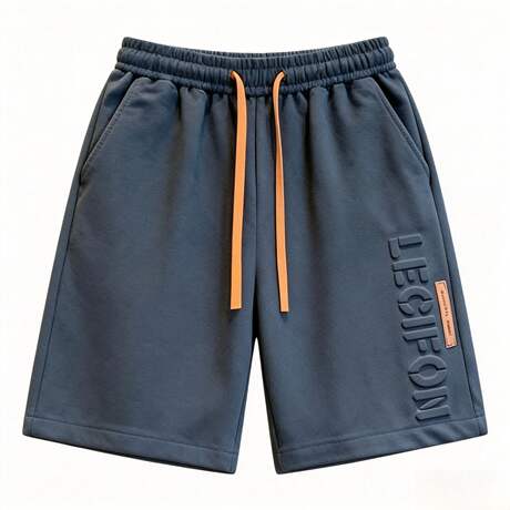Summer Casual Ice Silk Breathable Shorts Men's Summer Trendy Versatile Five-Point Casual Pants Loose Sports Mid-Pants