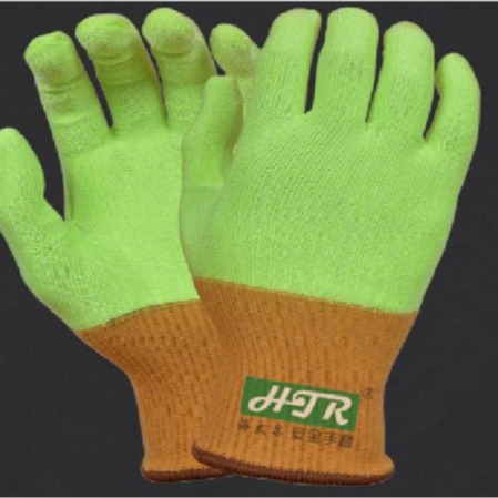 海太尔 HTR 201 绿巨人特种纤维钢丝防割3级手套
