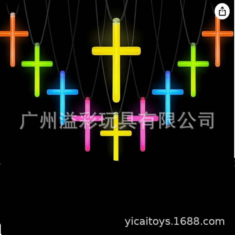 Светящийся крест-светящаяся палочка-крест Светящийся крест-колье