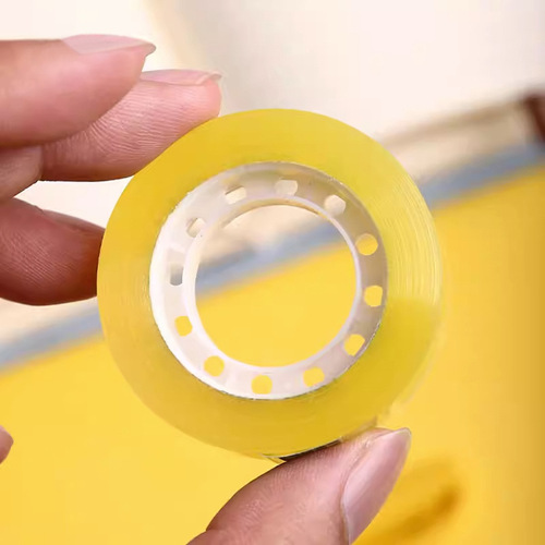 Floral transparent small tape flower bouquet packaging material super sticky office stationery sealing tape flower shop materials