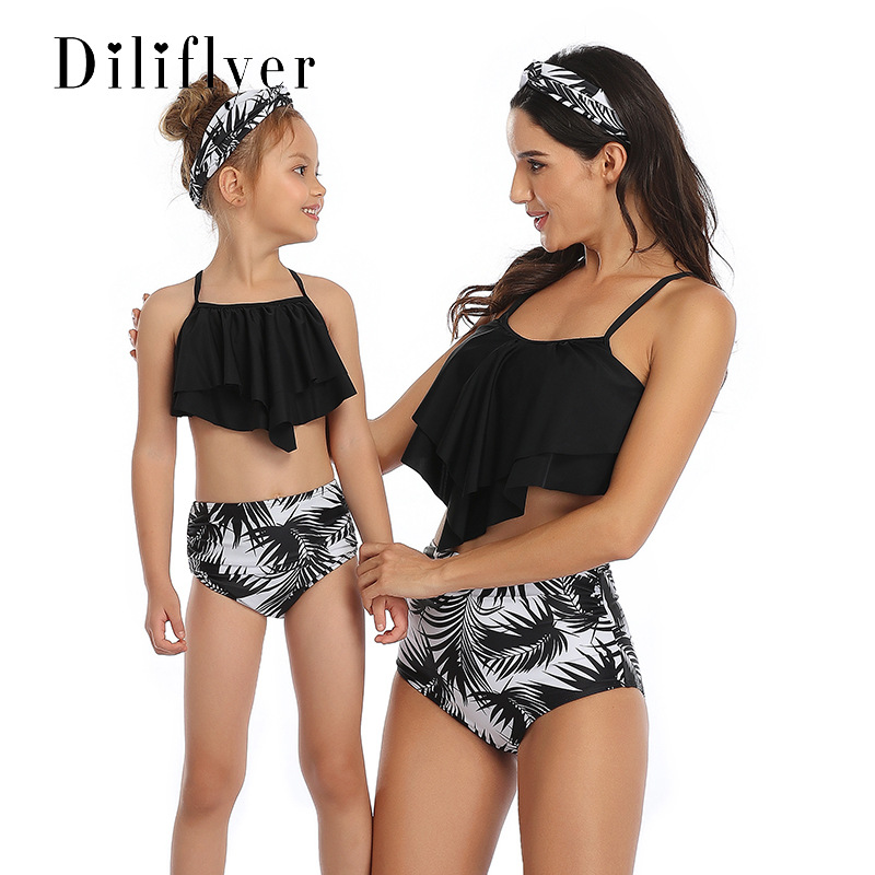 Hifish European And American Parent-child Swimsuit Bikini Swimsuit Tankini
