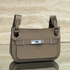 2023春夏新款真皮女包mini吉普賽馬鞍包時尚通勤單肩斜挎腋下女包