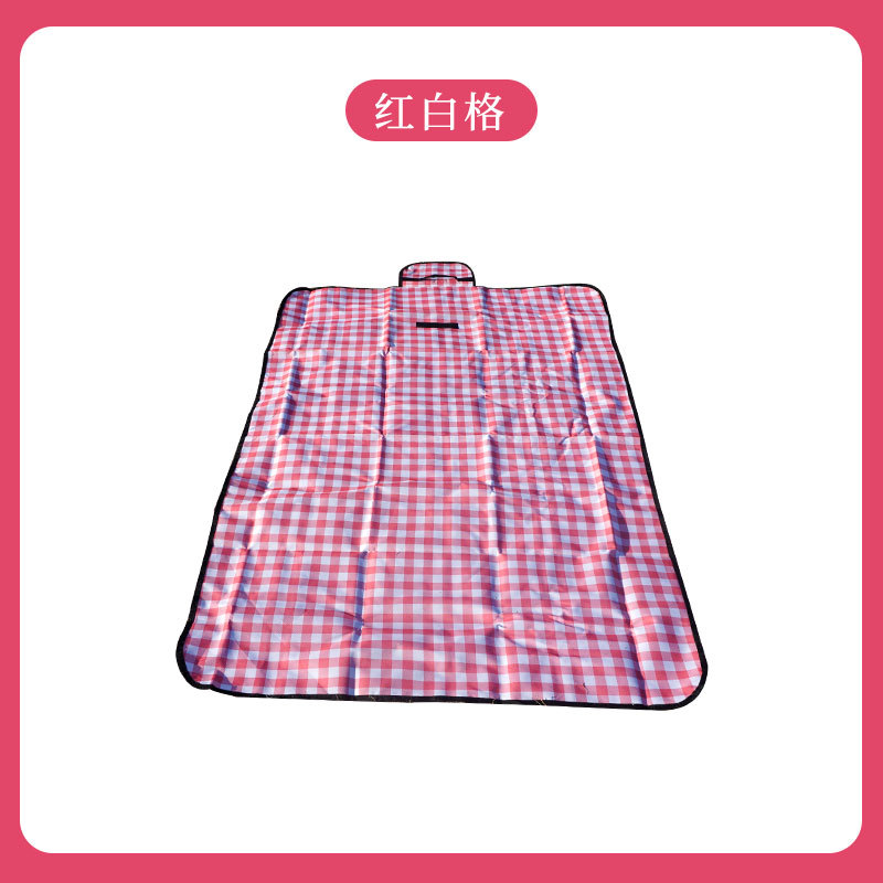 1.5* 1m 옥스포드 천 빨간색과 흰색 격자