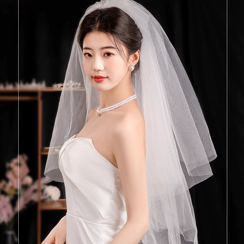 Фабрика оптовая свадебная пряжа двойная голая пряжа металлическая расческа для волос