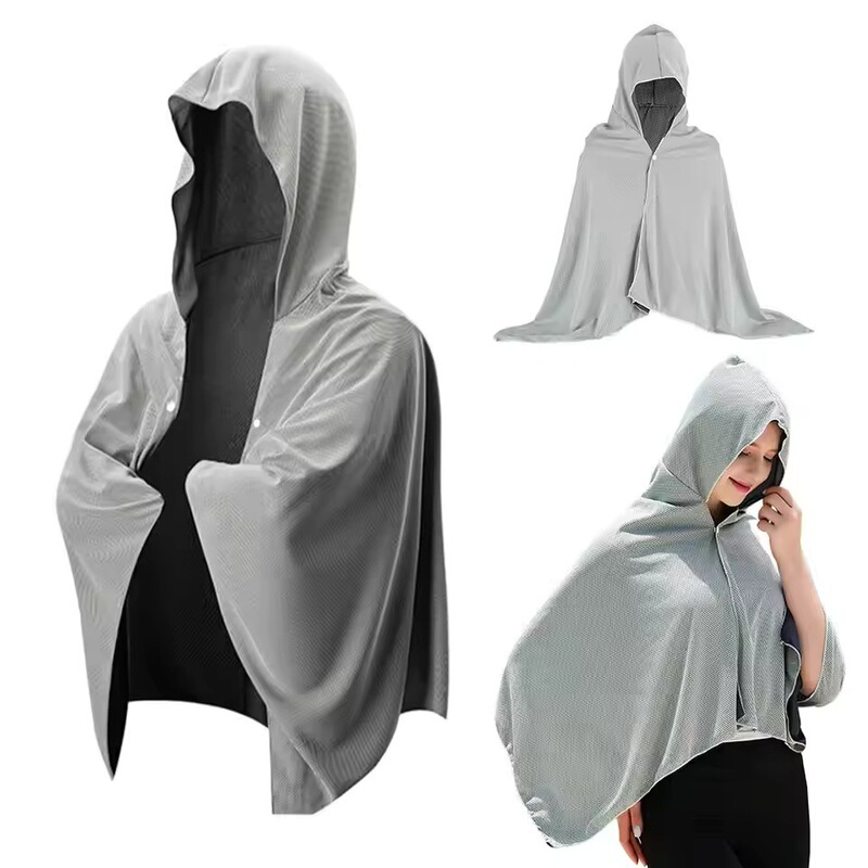 Cooling Quick-Dry Cape Sports Sweat-Absorbing Towel Beach Cape Quick-Dry Shawl Diving Hoodie Sunshade Shawl Cooling Quick-Dry Cape Sports Sweat-Absorbing Towel Beach Cape Quick-Dry Shawl Diving Hoodie Sunshade Shawl