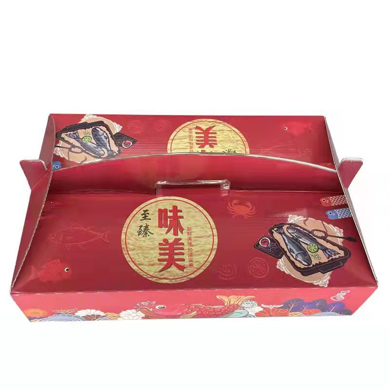 彩色手提盒