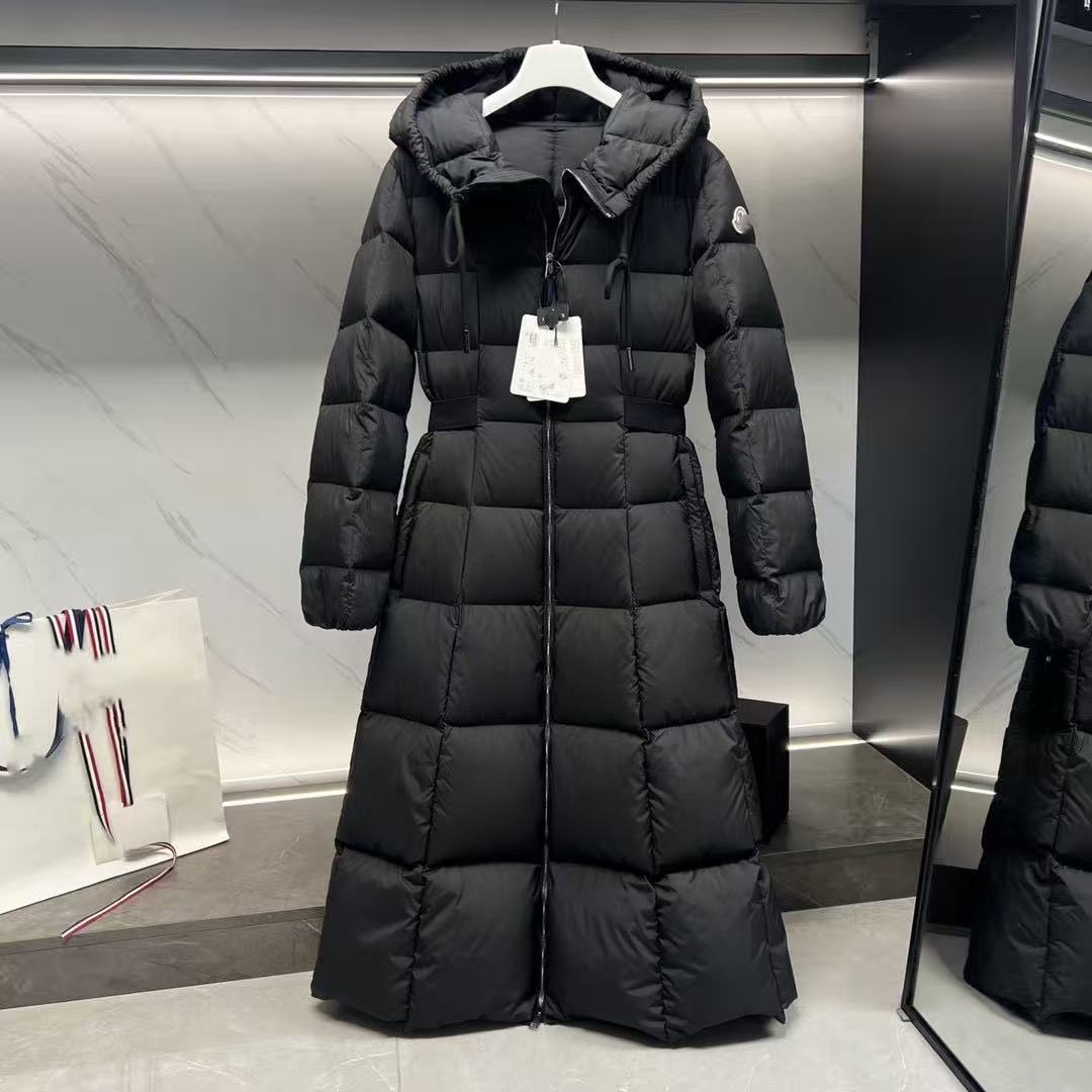 毒家现货原标蒙家在逃公主90白鸭绒长款保暖羽绒服外套女装