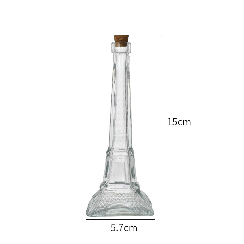 Fábrica al por mayor tapones DIY creativos botellas de vidrio transparente botellas flotantes botellas de mar de la suerte image 31