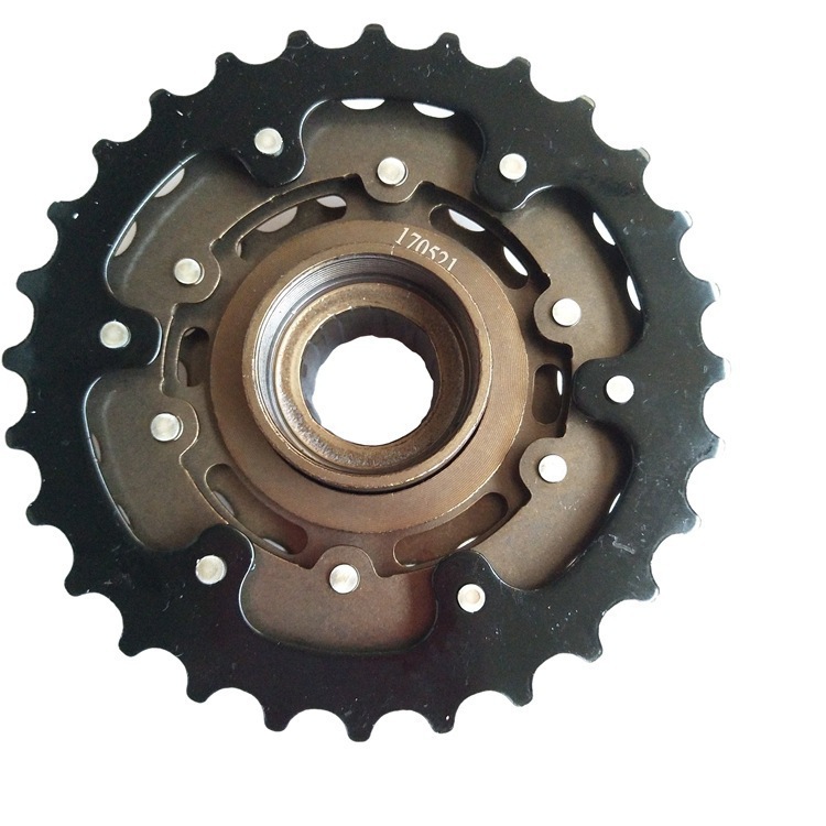 ATA Kangdi Volante giratorio de 6 velocidades Volante roscado de 6 velocidades Volante giratorio de bicicleta de montaña de 18 velocidades Volante giratorio de bicicleta de montaña