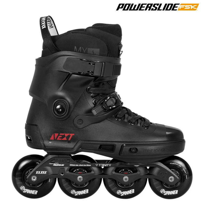 Inline skates (Powerslide) Baoli NEXT, 4×80 мм wheels, leisure street fit, sizes 36–47