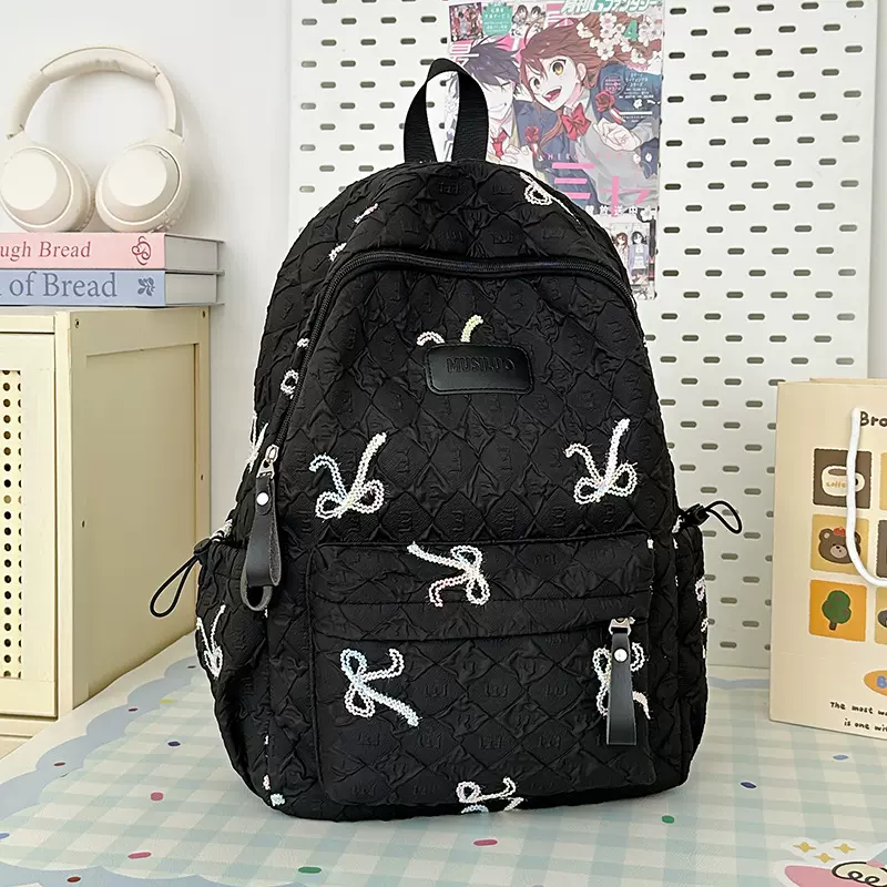 新款书包女初高中学生可爱百搭大容量高颜值双肩包小学生日系背包