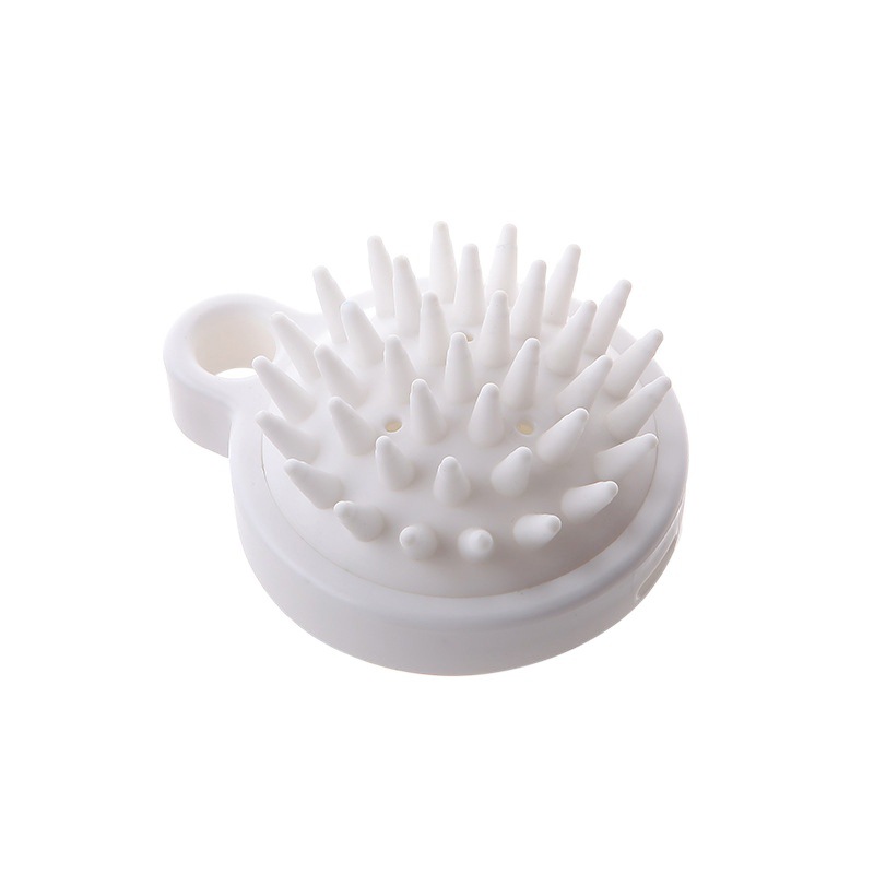El artefacto de lavado de cabello japonés, masaje, peine, cepillo de lavado de cabello para adultos, cepillo de limpieza de silicona para el cuero cabelludo