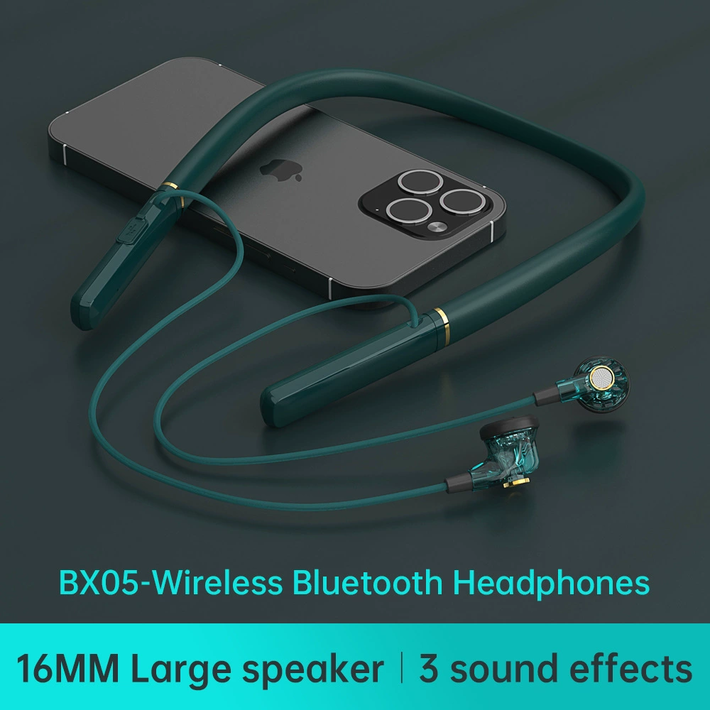 将声 Приватная модель BX-05 шея подвесной спортивный Bluetooth наушник, висит на шее, бежит слушать музыку без проводов на телефон компьютер