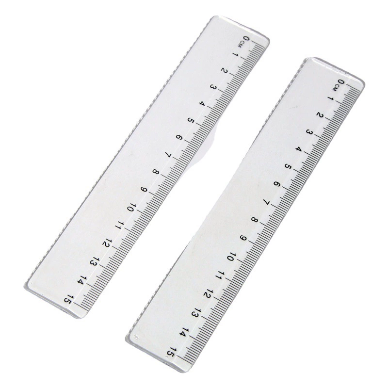 15/20 см кривая линейка прямой волны линейка односторонняя шкала прозрачная пластиковая линейка источника оптовая поддержка студентов