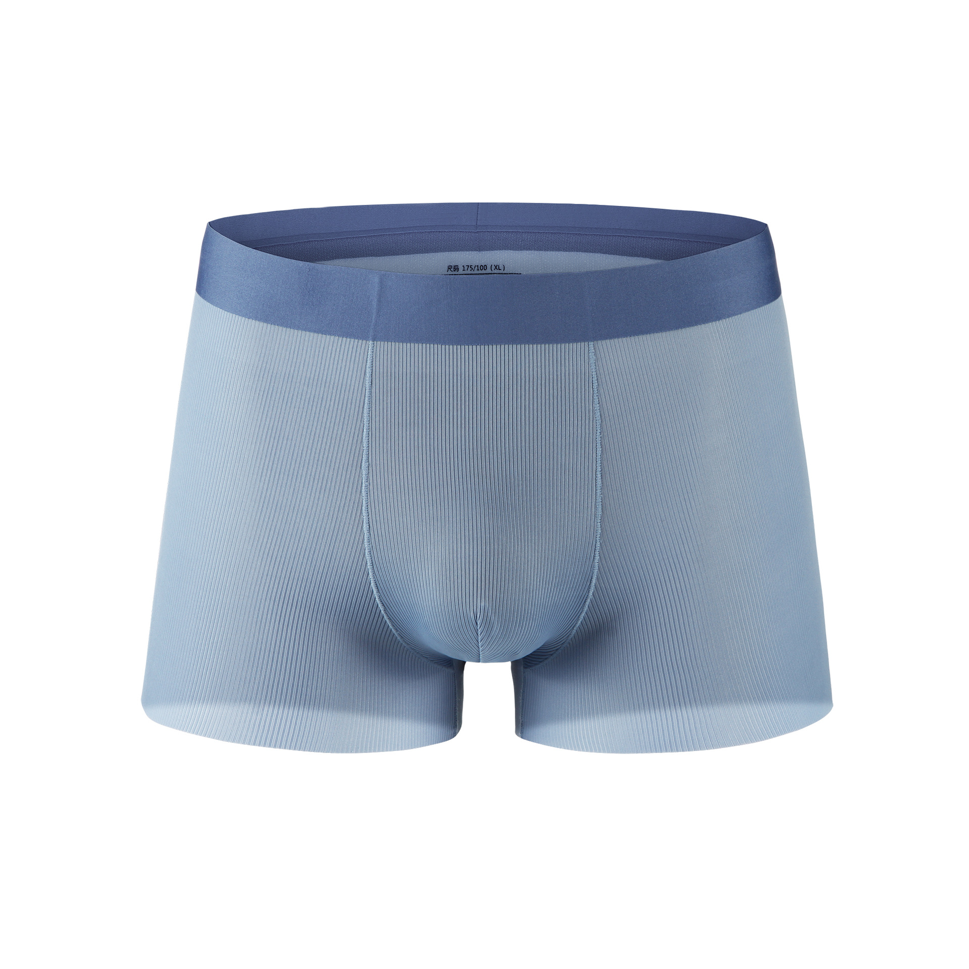 Ropa interior de los hombres de seda de hielo verano Delgado antibacteriano Boxer shorts sin costuras transpirable niños Boxer shorts cabeza ropa interior hombres