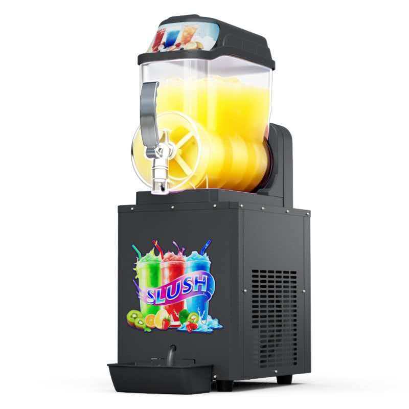 Máquina de Granizados Comercial de un Cilindro, Dos Cilindros, Tres Cilindros, Máquina para Derretir Nieve, Máquina de Smoothies, Máquina de Jugos, Máquina de Bebidas Frías, Máquina de Granizados
