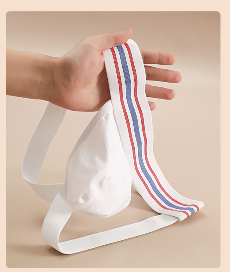 Neue Herrenunterwäsche aus reiner Baumwolle, atmungsaktiv, sexy String-Tanga, luftdurchlässig, freier Sex, doppelt gewürfelte Hose_voghion.com