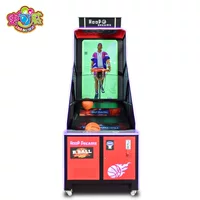Игровой автомат для стрельбы, роскошный LCD-баскетбольный автомат для взрослых, аркадное оборудование с монетоприемником, развлечения, возможность кастомизации