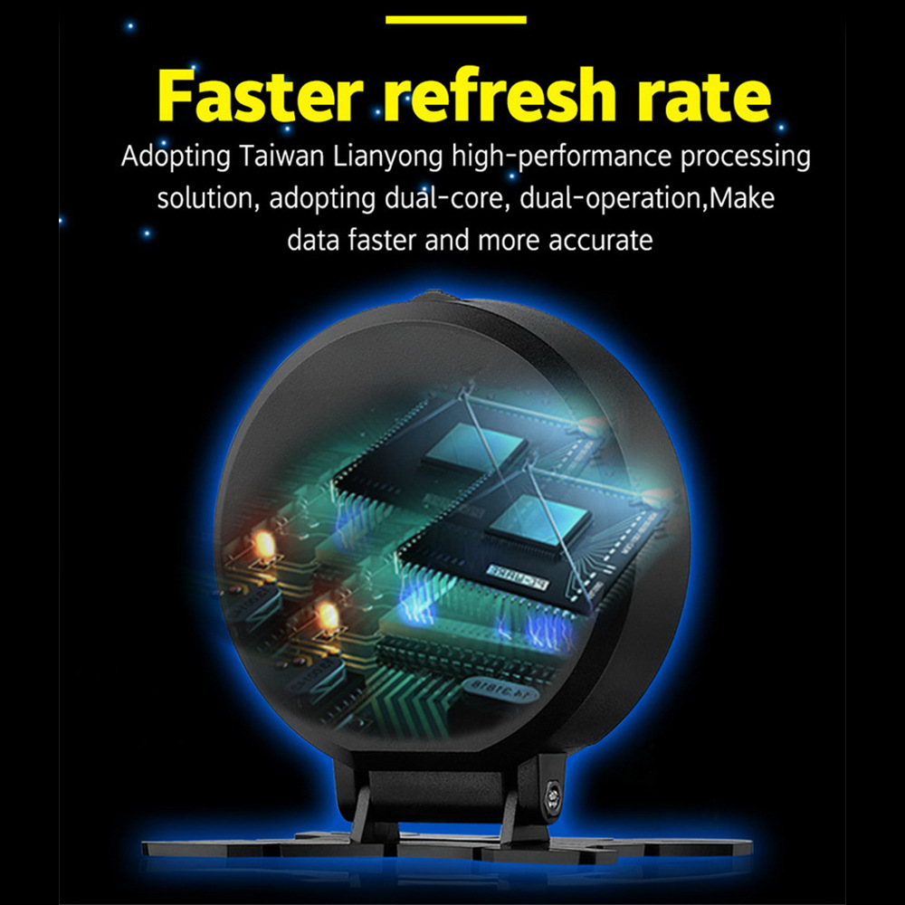P15 Intelligent Driving Computer Obd2 System 2.84inch Lcd Color Screen Information Does Not Require Reflection for Hud Head-Up Display