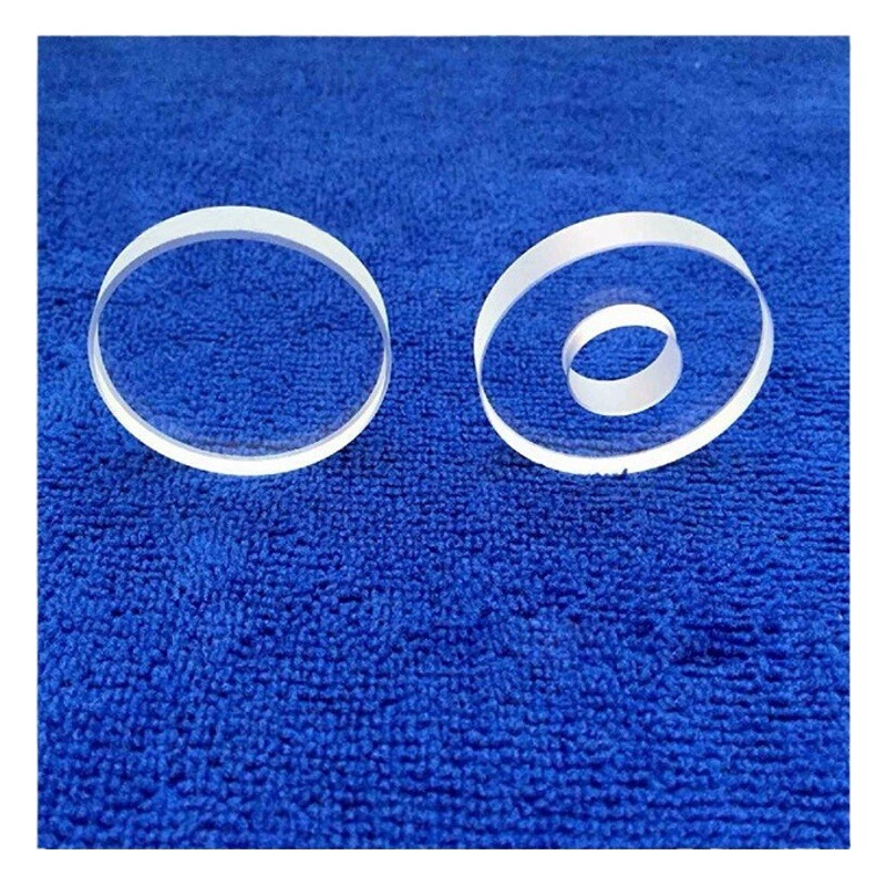 Обработка стеклянных линз для фонарей высокой яркости, сверхбелых, высокопрозрачных, круглых ламп, выпуклых линзовых панелей для светодиодных фонарей