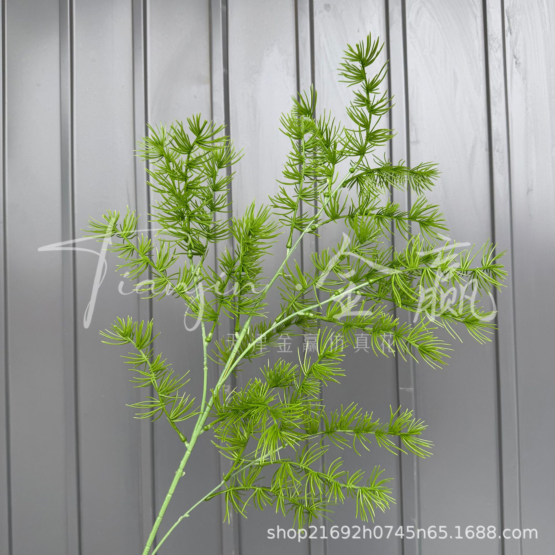 Boda Mori Simulación de flores y plantas verdes Pico de bambú Hierba Simulación de plantas verdes de invierno espárragos Plantas de simulación Escenografía de plantas verdes falsas