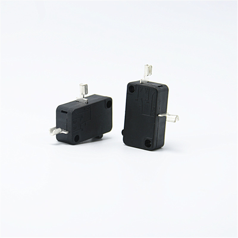 快速接线行程开关 限位 微动开关 两脚无柄大电流16A 250V微波炉