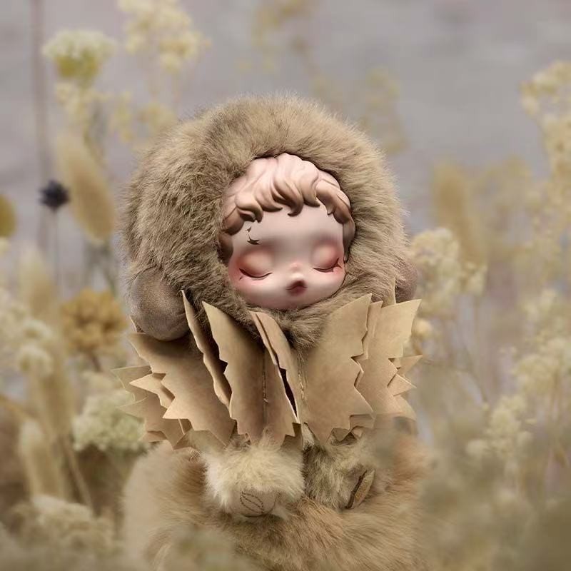 POPMART泡泡玛特 SKULLPANDA冬日系列毛绒公仔挂件盲盒手办女生|undefined