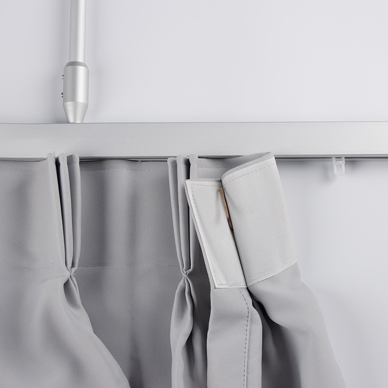 醫院用窗簾軌道美容院養身館隔斷診所床位拉簾導軌L型U型滑軌加厚