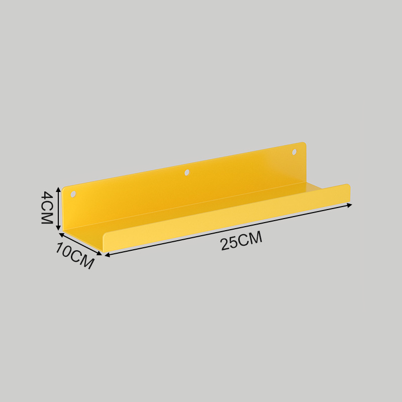 Escritorio, agujero, tablero, estante, tablero de exhibición de pared, estante de almacenamiento sin perforación de metal, estante para colgar en la pared