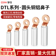 CSYH铜铝接头过渡连接线鼻光伏断路器开关铝合金铜鼻子DTL2圆头