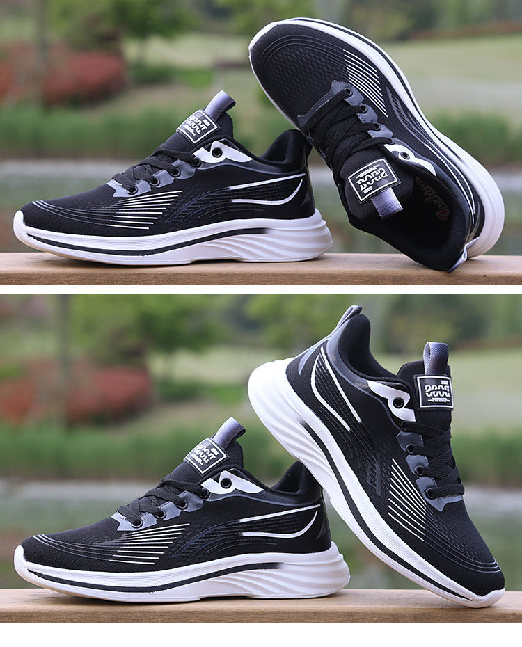 Ice silk running summer breathable sports students, mesh for men, casual shoes, trendy shoes_voghion.com