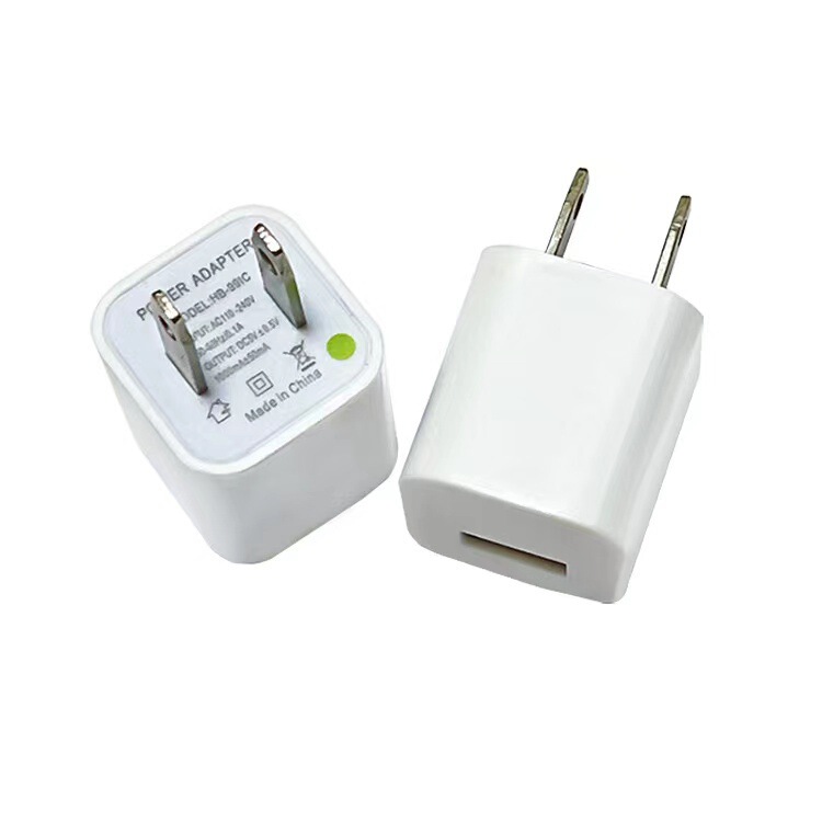 5V/1A Android Power Adapter Tablet Charging Small Electrical Plug Us Standard USB Travel Charger