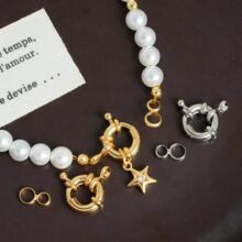 14K����ɫ���ɿ۷���P�ۈAȦ������������B�ӿ�diy�Ʒ���