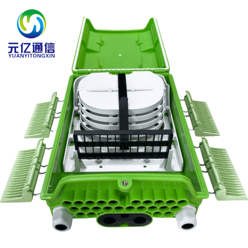 24芯室外壁挂分纤箱分路器盒分纤箱外贸款分光箱光纤分路器