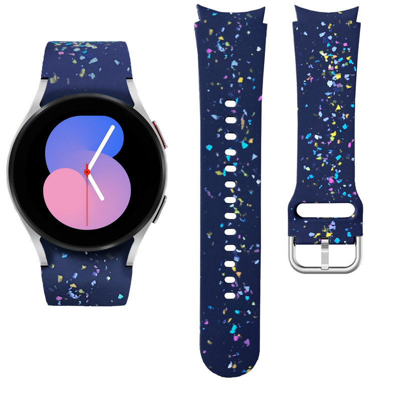 For Samsung Galaxy Watch6/4/5 silicone strap sports quick release watch wristband men and women 20mm