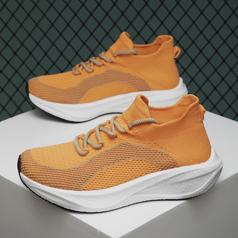 Zapatillas de Correr Tipo Calcetín Tejidas de Malla Tejida y EVA Ligero para Deportes y Ocio image 7