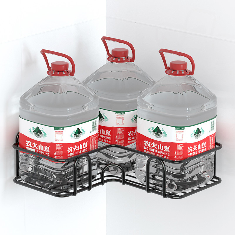 Baño Rack de almacenamiento Punch-libre montado en la pared baño Baño pared triángulo lavabo baño almacenamiento