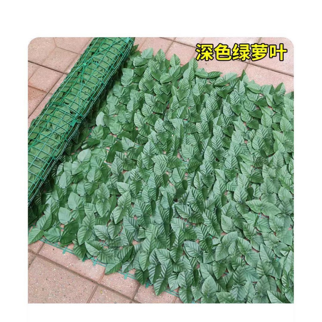 Comercio exterior transfronterizo de Amazon simulación planta valla valla césped uva valla de hoja verde valla valla