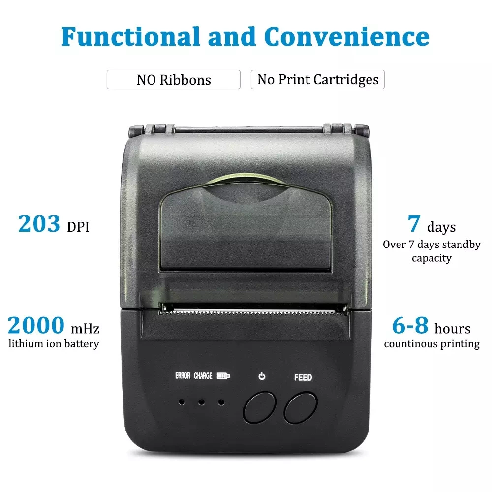 Apple, printer, 58mm, bluetooth, Android