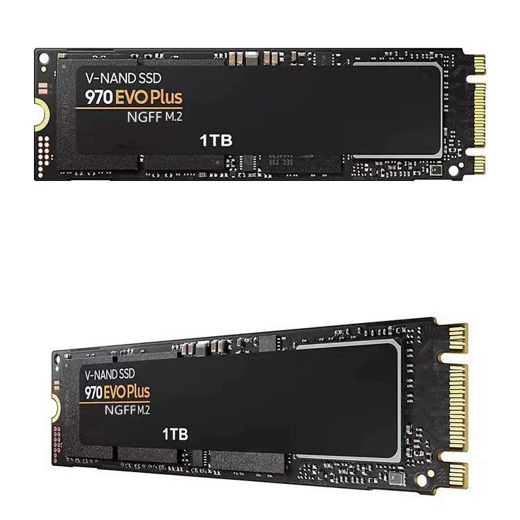 NGFF M.2 SSD 970 EVO Plus / 980 Pro / 990 Pro, 1–4 TB, M.2 2280, до 550 МБ/с