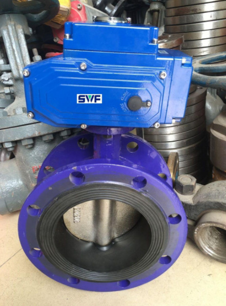 厂家生产 法兰软密封中线蝶阀 D941J-16C 电动软密封衬胶蝶阀