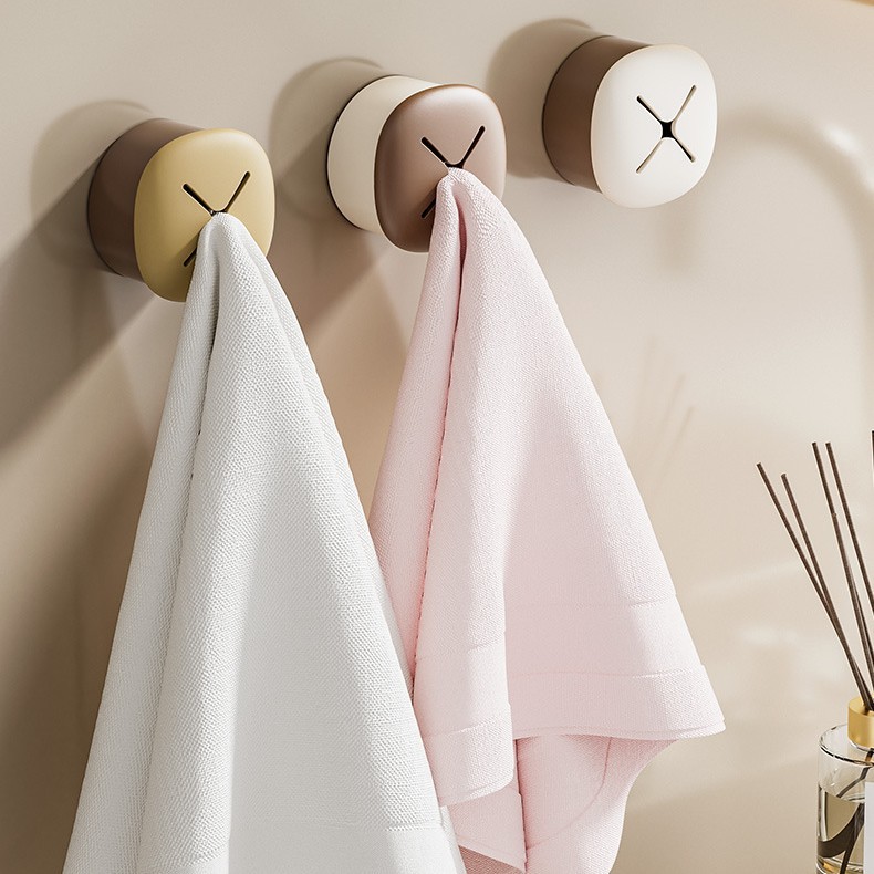 Towel Stopper Dishcloth Hook Punch-Free Rag Stopper Hand Towel Storage Toilet Bathroom Hook Rag Storage Rack