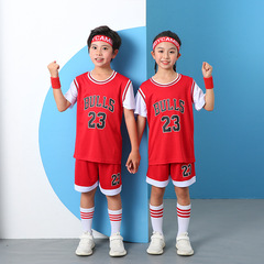 子供バスケットボールユニフォームスーツ男の子と女の子番号 24 コービーユニフォームジェームストレーニング幼稚園パフォーマンスユニフォームカスタマイズ