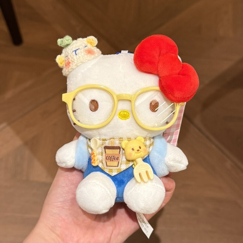 本物の誕生日パーティーハローキティペンダント超かわいいぬいぐるみランドセルキーホルダーペンダントギフト用|undefined