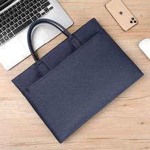 男士简约商务笔记本电脑手提包办公出差公文包手提包文件包电脑包