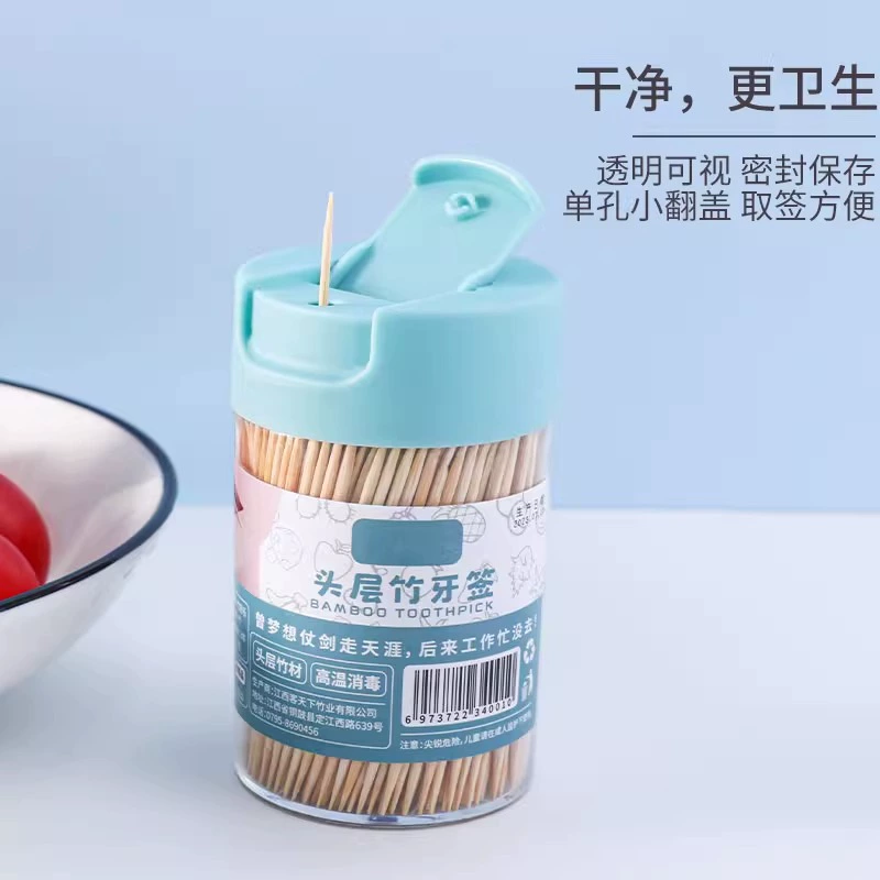 Коробка зубочистки для домашнего использования одноразовые зубные артефакт