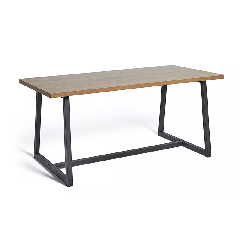 Dunelm exporta mesa de comedor de madera maciza de lujo ligero de alta sensación de mesa mesa de comedor MDF mesa de comedor de madera