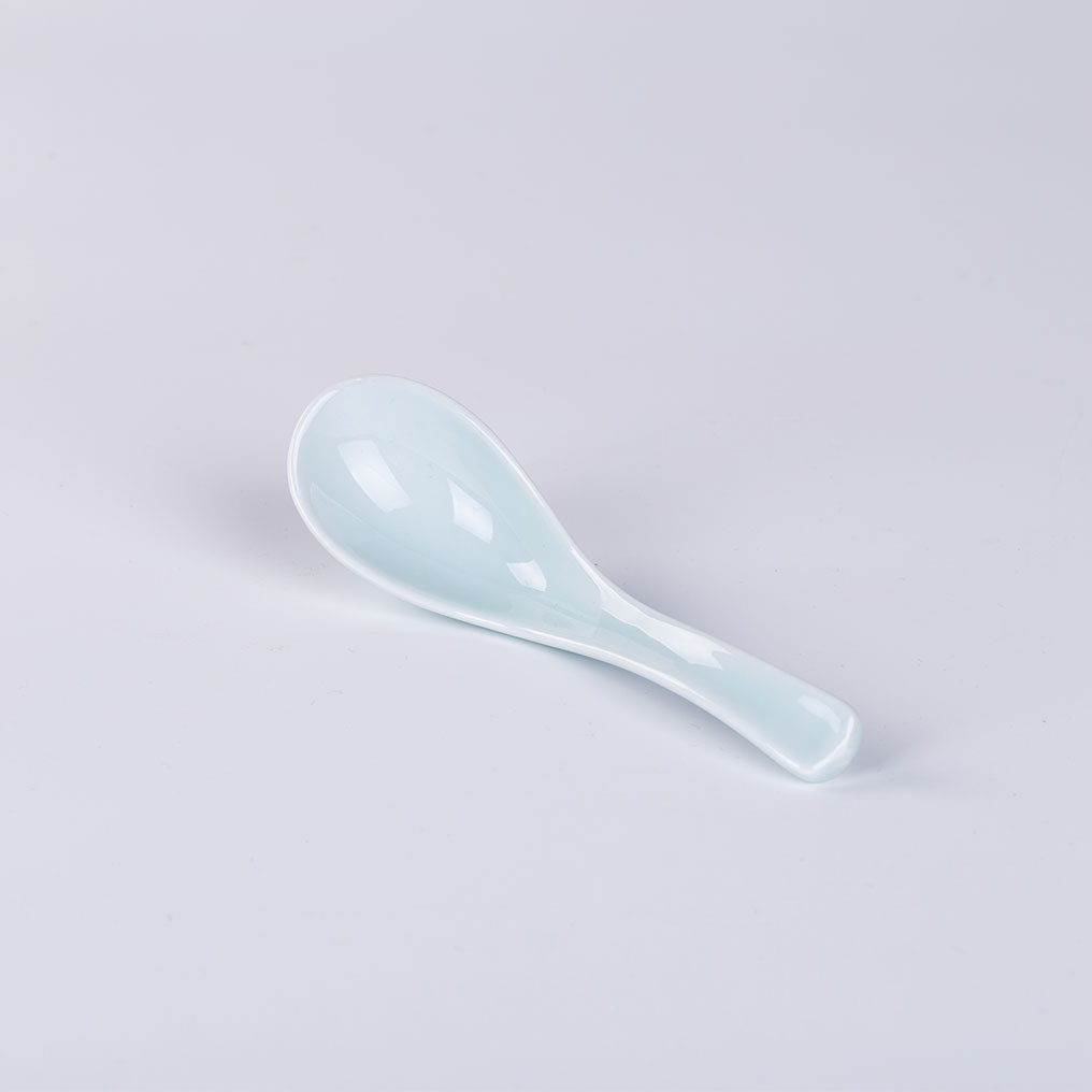 그림자 녹색 지문 숟가락